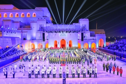 Military Music Performances: From Oman and Around the World Outdoor Music Festival